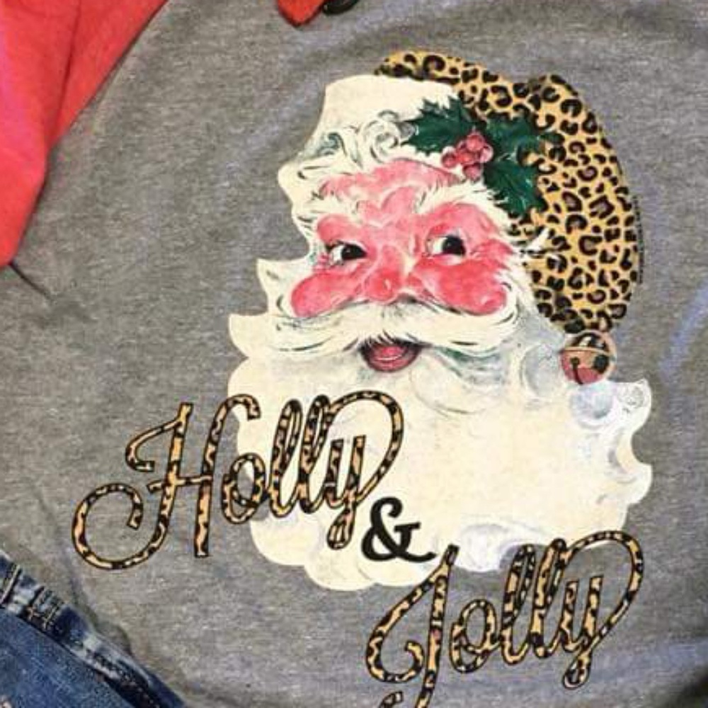 Santa Raglan - Picture 2 of 2